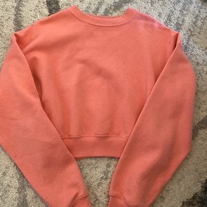Target cropped crewneck